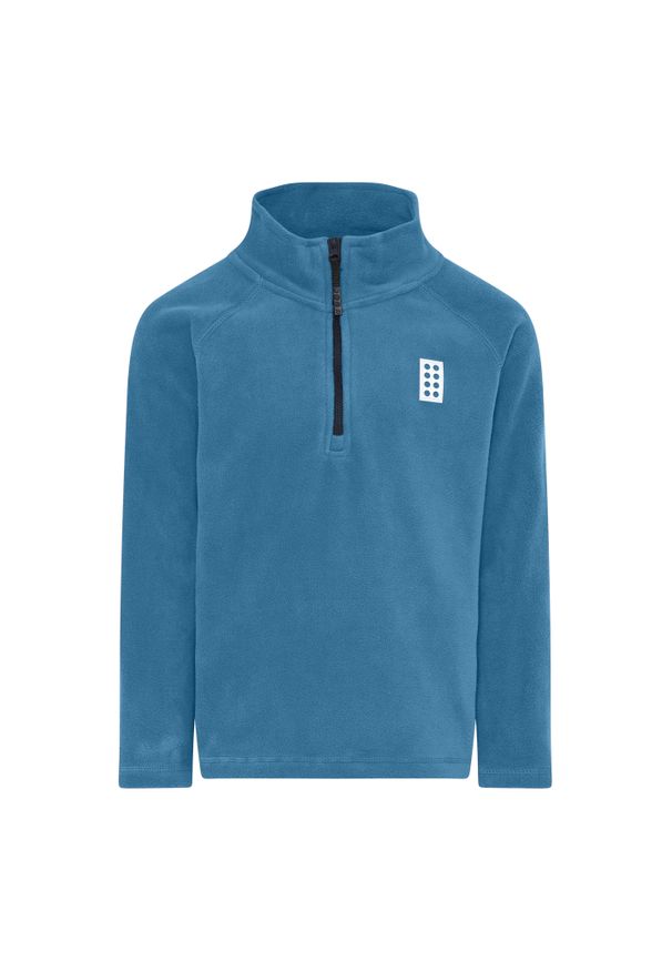 Bluza polarowa dziecięca LEGO Sinclair 702. Kolor: niebieski. Materiał: polar