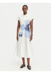 MAX&Co. Sukienka codzienna Abito 2616221064200 Beżowy Regular Fit. Okazja: na co dzień. Kolor: beżowy. Materiał: bawełna. Typ sukienki: proste. Styl: casual #1