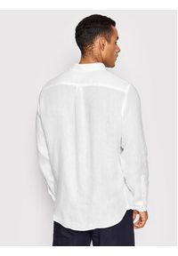 United Colors of Benetton - United Colors Of Benetton Koszula 5BKU5QJG8 Biały Regular Fit. Kolor: biały. Materiał: len #2
