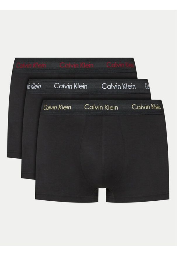 Calvin Klein Underwear Komplet 3 par bokserek 0000U2664G Kolorowy. Materiał: bawełna. Wzór: kolorowy