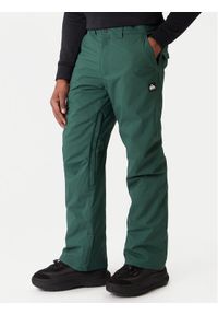 Quiksilver Spodnie snowboardowe Estate EQYTP03237 Zielony Slim Fit. Kolor: zielony. Materiał: syntetyk. Sport: snowboard #1