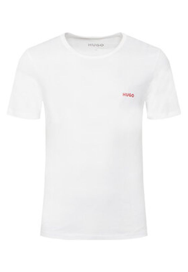 Hugo - HUGO Komplet t-shirtów Rn Triplet P 50532811 Czarny Regular Fit. Kolor: czarny. Materiał: bawełna