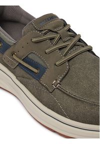 skechers - Skechers Półbuty Slip-ins Relaxed Fit: Troutt - Davey 205599/GRY Szary. Kolor: szary. Materiał: materiał #4