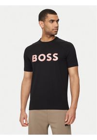 BOSS - Boss T-Shirt Teebero 1 50512999 Czarny Regular Fit. Kolor: czarny. Materiał: bawełna