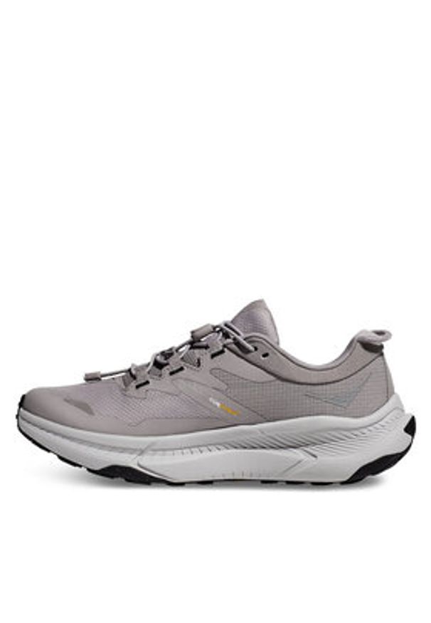 HOKA - Hoka Buty do biegania Transport GTX GORE-TEX 1133958 Szary. Kolor: szary. Materiał: materiał. Technologia: Gore-Tex