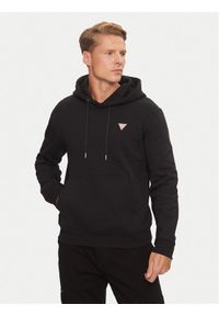 Guess Jeans Bluza M4YQ22 K9V31 Czarny Regular Fit. Kolor: czarny. Materiał: bawełna #1