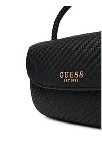 Guess Torebka Mirema HWWG96 31200 Czarny. Kolor: czarny. Materiał: skórzane