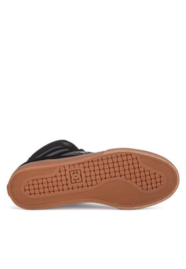 DC Shoes Sneakersy PURE HIGH-TOP WC ADYS400043-BGM Czarny. Kolor: czarny. Materiał: skóra