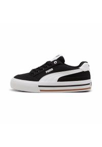 Trenerzy Puma Court Classic Vulc Formstrip. Kolor: czarny. Materiał: materiał, syntetyk #1