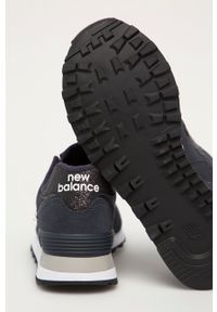 New Balance - Buty WL574FA2. Nosek buta: okrągły. Zapięcie: sznurówki. Kolor: niebieski. Materiał: guma. Model: New Balance 574 #3