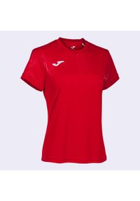 Koszulka do tenisa damska Joma Montreal. Kolor: czerwony. Sport: tenis #1