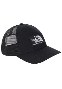 Czapka z daszkiem The North Face Mudder Trucker 0A5FXAJK31 - czarna. Kolor: czarny. Materiał: skóra, tkanina, poliester #1