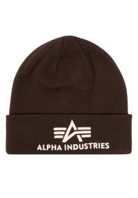 Czapka Alpha Industries. Kolor: brązowy #1