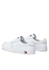 Tommy Jeans Sneakersy Th Central Cc And Coin EM0EM01398 Biały. Kolor: biały. Materiał: skóra #5