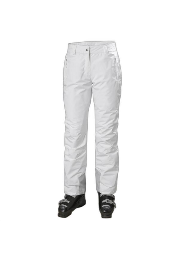 Spodnie narciarskie dla kobiet Helly Hansen blizzard insulated. Kolor: biały. Sezon: zima. Sport: narciarstwo
