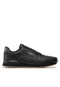 Puma Sneakersy St Runner V3 L 384855 04 Czarny. Kolor: czarny. Materiał: skóra #1