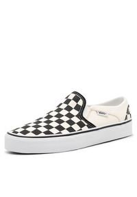 Vans Trampki ASHER VN000VOSAPK1 Czarny. Kolor: czarny. Materiał: materiał