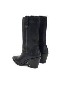 Pepe Jeans Kowbojki Gina Western W PLS500017 Czarny. Kolor: czarny. Materiał: skóra