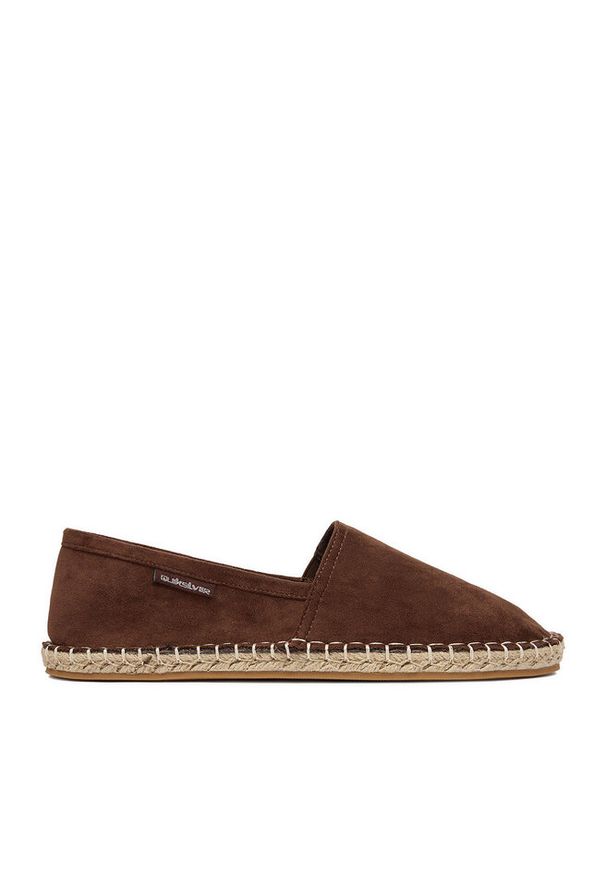 Espadryle Quiksilver. Kolor: brązowy