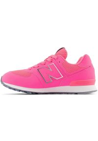 Buty New Balance Jr GC574IN1 różowe. Okazja: na co dzień. Kolor: różowy. Materiał: syntetyk, materiał. Szerokość cholewki: normalna. Model: New Balance 574 #5