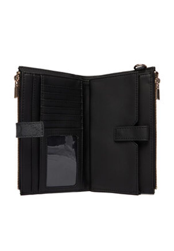 Guess Portfel Laurell II Slg SWSO74 59157 Szary. Kolor: szary. Materiał: skóra