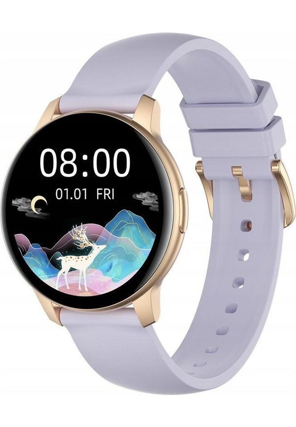 oromed - Smartwatch Oromed Pro 2 Fioletowy (ORO ACTIVE PRO 2 ). Rodzaj zegarka: smartwatch. Kolor: fioletowy