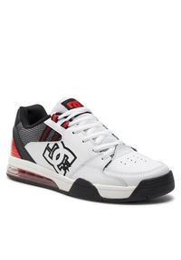 DC Sneakersy Versatile ADYS200075 Biały. Kolor: biały. Materiał: skóra #3