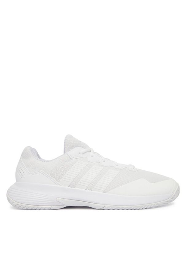 Adidas - adidas Buty do tenisa Gamecourt 2 KI0783 Biały. Kolor: biały. Materiał: materiał. Sport: tenis