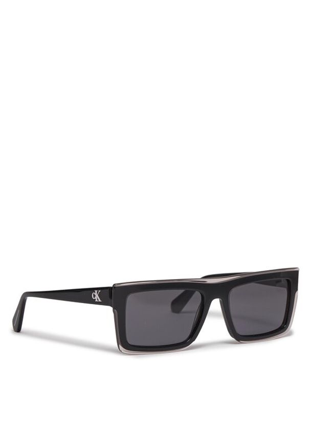 Calvin Klein Jeans Okulary przeciwsłoneczne CKJ23657S Czarny. Kolor: czarny