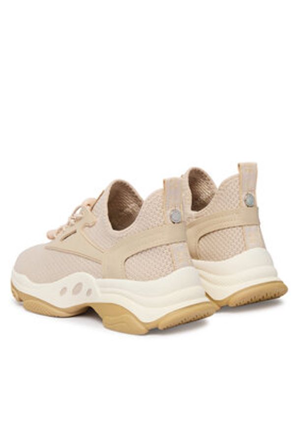 Steve Madden Sneakersy Match-E 11004643 Beżowy. Kolor: beżowy. Materiał: materiał