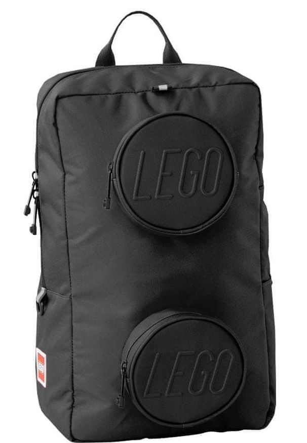 LEGO Signature Brick 1x2 plecak - czarny. Kolor: czarny. Styl: wakacyjny, casual