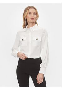 Rinascimento Koszula CFC0117551003 Biały Regular Fit. Kolor: biały. Materiał: syntetyk