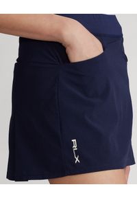 Ralph Lauren - RALPH LAUREN - Granatowa spódnica mini. Kolor: niebieski #4