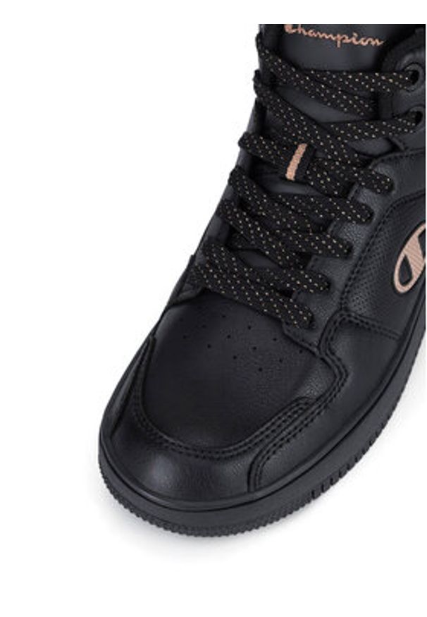 Champion Sneakersy REBOUND 2.0 MID S11471-KK005 Czarny. Kolor: czarny. Materiał: materiał