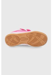 Kappa buty dziecięce Kickoff kolor różowy. Nosek buta: okrągły. Zapięcie: rzepy. Kolor: różowy. Materiał: guma. Wzór: nadruk #3