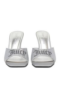 Juicy Couture Klapki CEO-259-29-06 Srebrny. Kolor: srebrny. Materiał: materiał #8