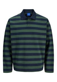 Jack & Jones Polo Bleecker 12285805 Kolorowy Loose Fit. Typ kołnierza: polo. Materiał: bawełna. Wzór: kolorowy #5
