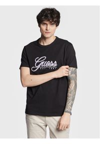 Guess T-Shirt 3D Embro M3GI25 K8FQ4 Czarny Regular Fit. Kolor: czarny. Materiał: bawełna #1