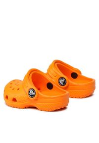 Crocs Klapki Classic Clog T 206990 Pomarańczowy. Kolor: pomarańczowy