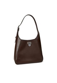 Lauren Ralph Lauren - LAUREN RALPH LAUREN Torebka 431956790011 Brązowy. Kolor: brązowy. Materiał: skórzane