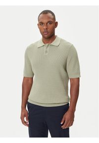 BOSS Polo Akoppo 50543670 Zielony Regular Fit. Typ kołnierza: polo. Kolor: zielony. Materiał: bawełna #1