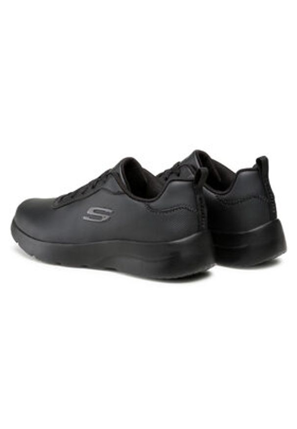 skechers - Skechers Sneakersy Eazy Feelz 88888368/BBK Czarny. Kolor: czarny. Materiał: skóra