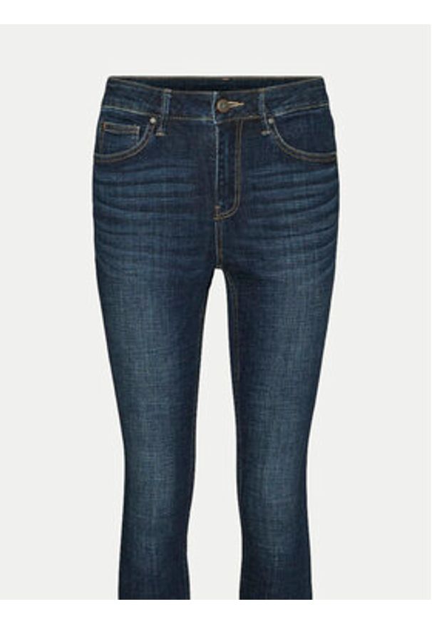 Vero Moda Jeansy Flash 10310822 Granatowy Skinny Fit. Kolor: niebieski