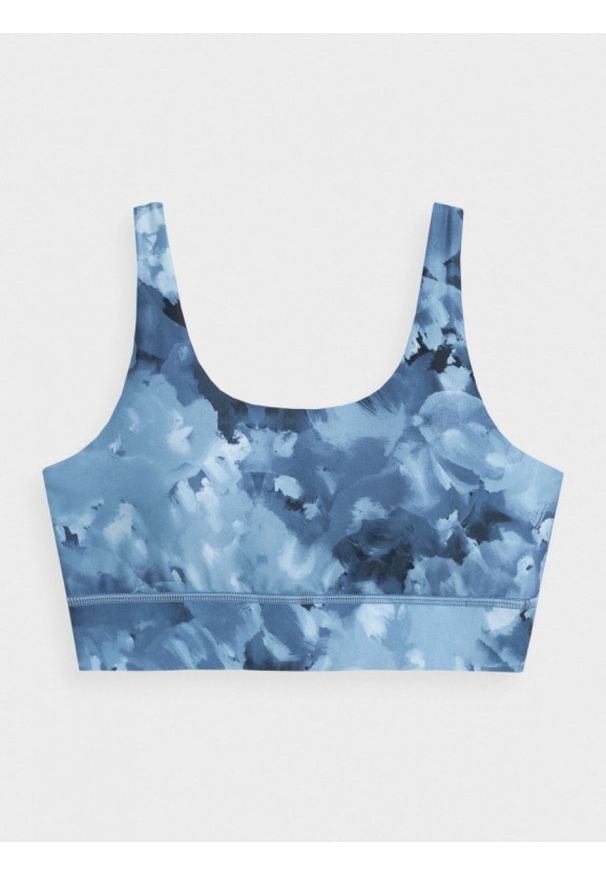 outhorn - Biustonosz sportowy. Materiał: elastan, poliester, materiał. Rodzaj stanika: wyciągane miseczki. Wzór: gładki, nadruk