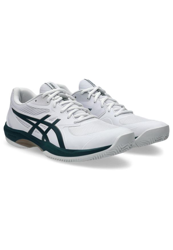 Asics - Buty do tenisa męskie, FF Clay/OC. Kolor: brązowy, biały, zielony, wielokolorowy. Sport: tenis