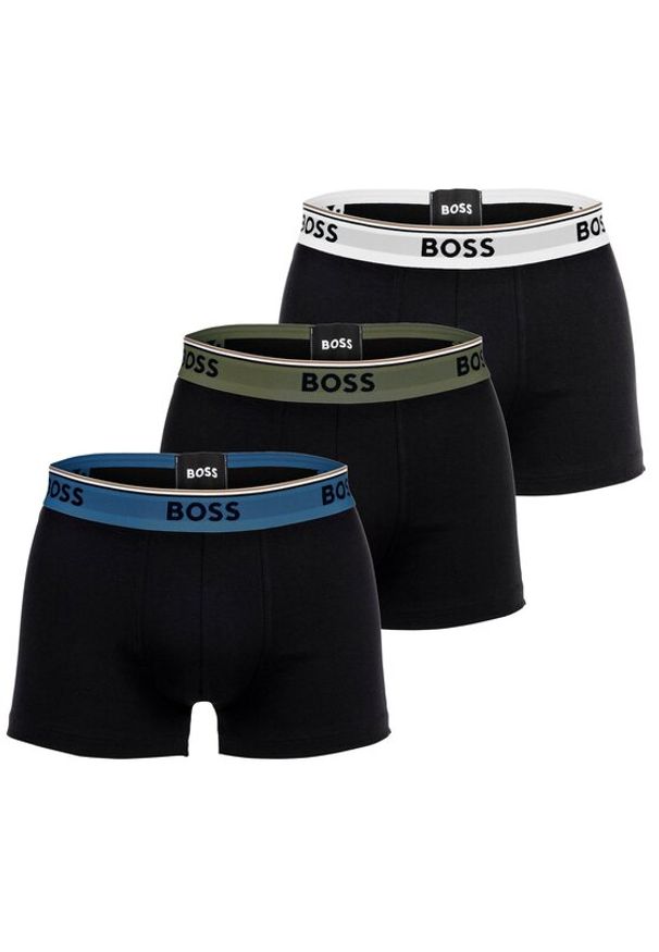BOSS Komplet bokserek 50554693 Czarny. Kolor: czarny. Materiał: bawełna