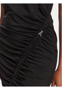 Patrizia Pepe Sukienka codzienna 2A2871/J294-K103 Czarny Regular Fit. Okazja: na co dzień. Kolor: czarny. Materiał: syntetyk. Typ sukienki: proste. Styl: casual #5