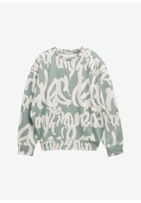 bonprix - Bluza marki Tom Tailor. Kolor: zielony. Materiał: bawełna