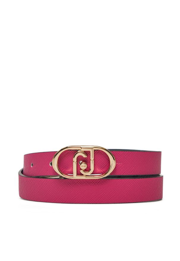 Liu Jo Pasek Damski Hips Belt H 2Cm AA5229 E0087 Różowy. Kolor: różowy. Materiał: skóra