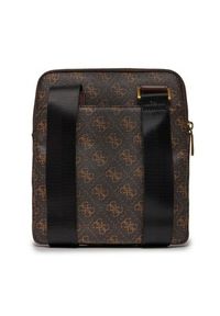 Guess Saszetka HMEVZL P2223 Brązowy. Kolor: brązowy. Materiał: skóra